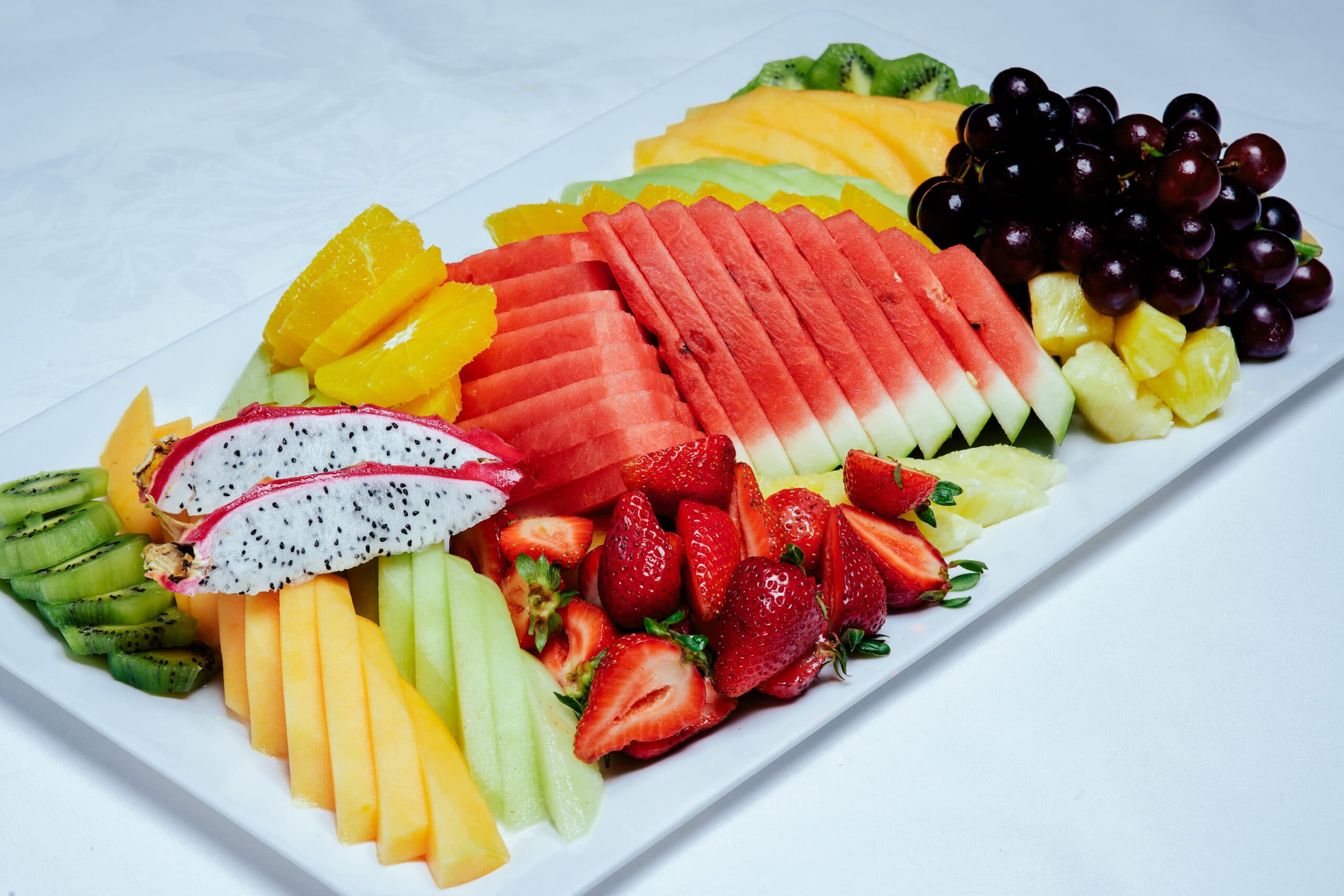 fruit platter black truffle catering