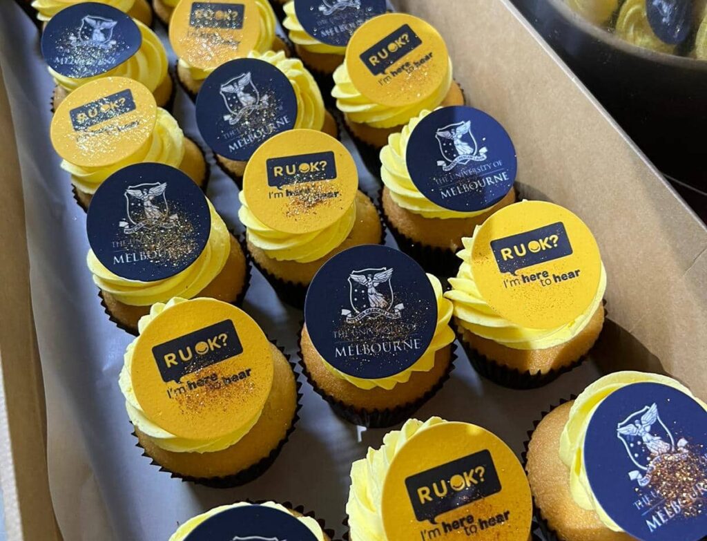 Branded cupcakes BTC