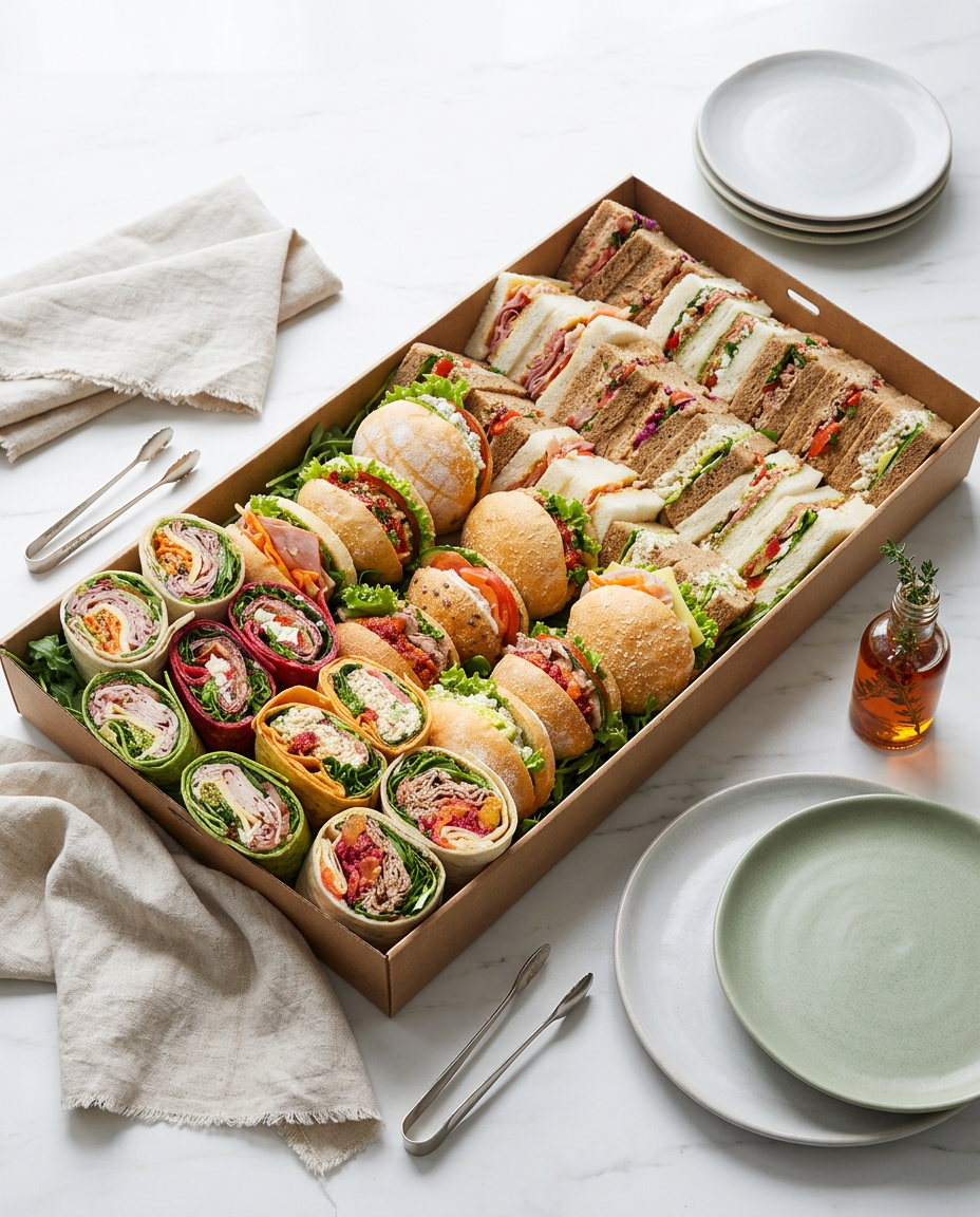 Corporate Catering Quantities: How Much Food to Order | Black Truffle